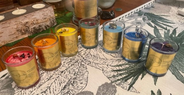 Seven Chakra Votive Set