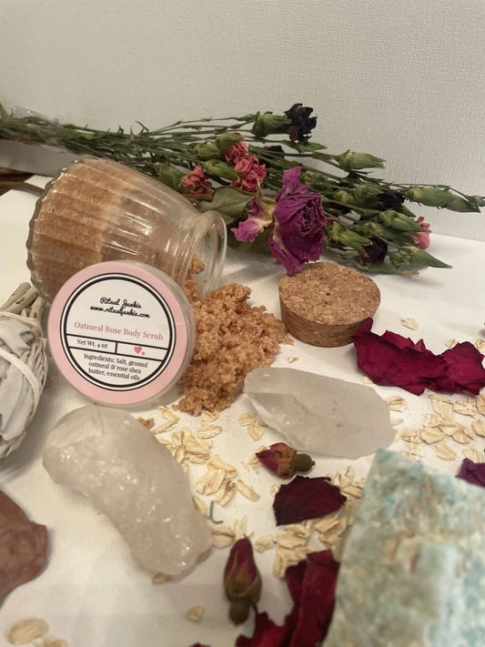 Self Love Oatmeal Rose Body Scrub